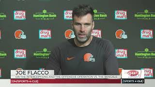 Joe Flacco on the Interceptions & Browns Offense vs. the Bengals - Sports4CLE, 9/8/25
