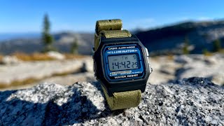 Casio F95 / F105 and Blueshark Straps