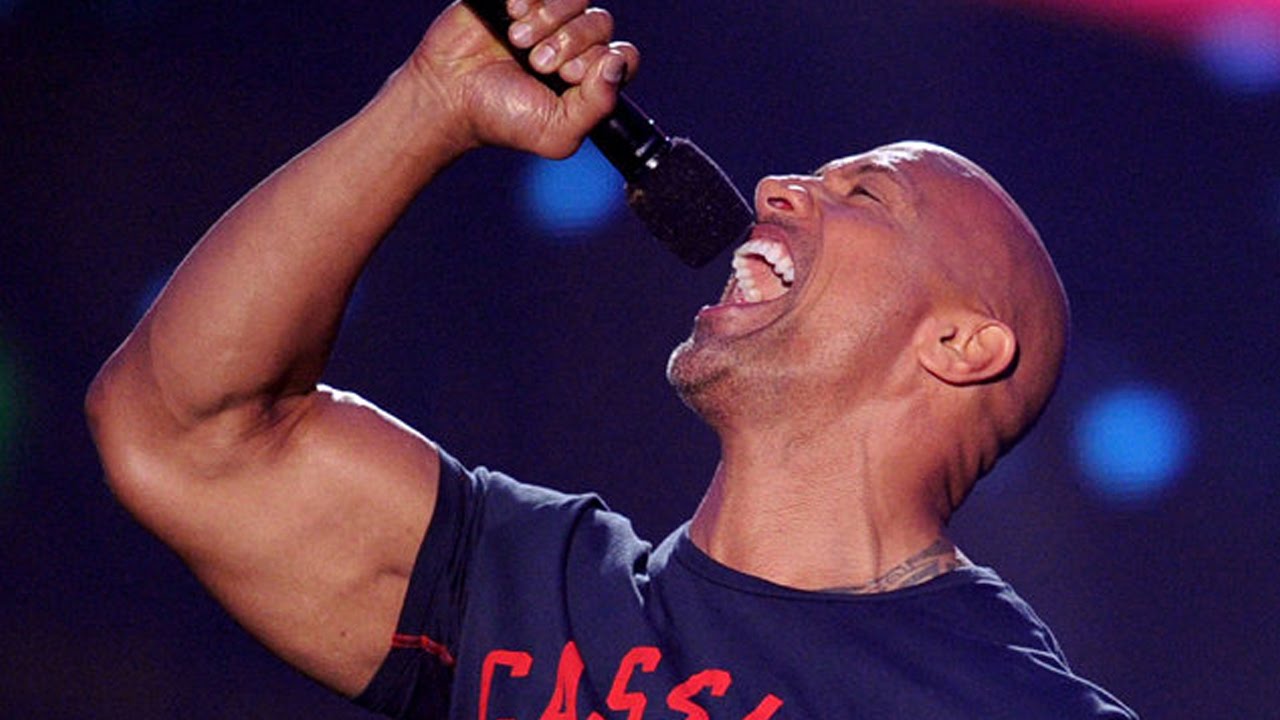 dwayne johnson performs shake it off by taylor swift lip sync