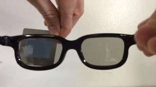 How do RealD 3D glasses work?