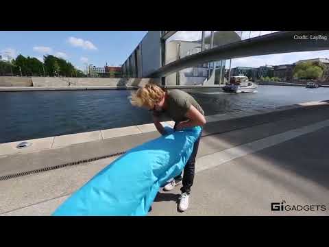    أريكة قابلة للنفخ خفيفة الوزن