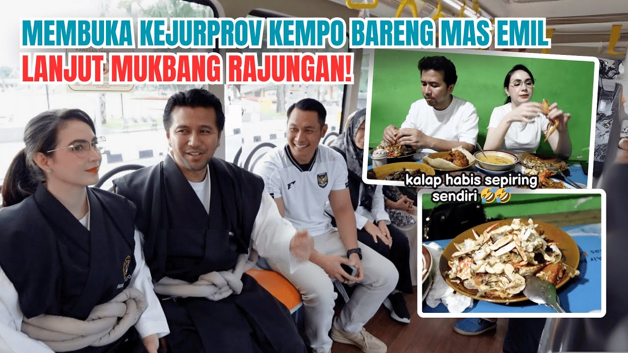HALO, TUBAN! MEMBUKA KEJUARAAN KEMPO, LANJUT MUKBANG RAJUNGAN! | Arumi Bachsin