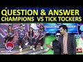 Question & Answer | Game Show Aisay Chalay GaLeague | TickTocker Vs Champion