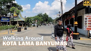walk around Banyumas Old Town❗Kota Lama [Kota Tua] Banjoemas⁉️  to Banyumas Square [Alun-alun Kota]