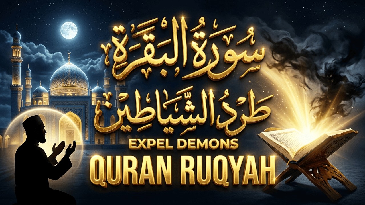 سورة البقرة كاملة ✨ تلاوة تقشعر لها الأبدان | طرد الشياطين والجن من المنزل نهائياً 💥 Quran Ruqyah