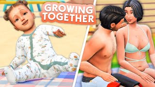 infants first beach trip + learning to sit up! | growing together let
