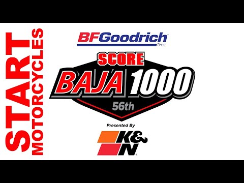 BFGoodrich Tires, 56th SCORE BAJA 1000 Presented by K&N Filters (Motorcycle Start)