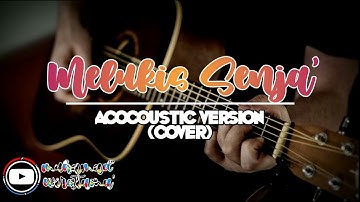 Melukis senja cover lyric (Official lyric video)