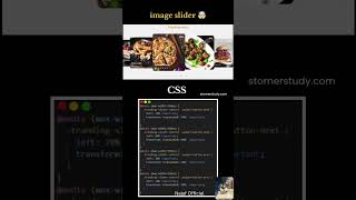 Image Slider Using HTML, CSS &amp; JavaScript | Animated Slider Tutorial for Beginners #html #css