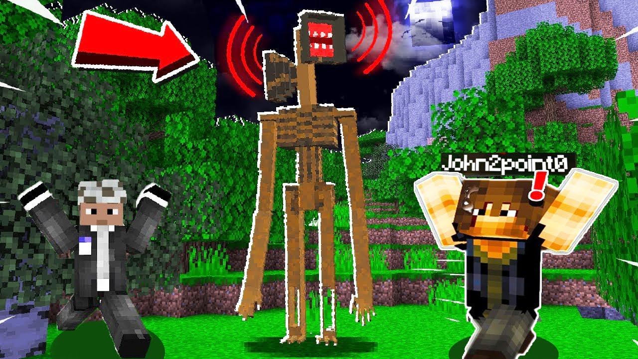 SIREN HEAD A ATTAQUÉ MON FRÈRE SUR MINECRAFT ! SIREN HEAD A ATTAQUÉ MON FRÈRE SUR MINECRAFT !