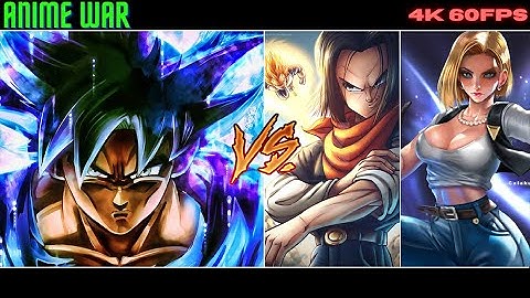 [4K 60FPS] GOKU DBS V2 VS ANDROID 17 & 18 IN JUMP FORCE MUGEN V7