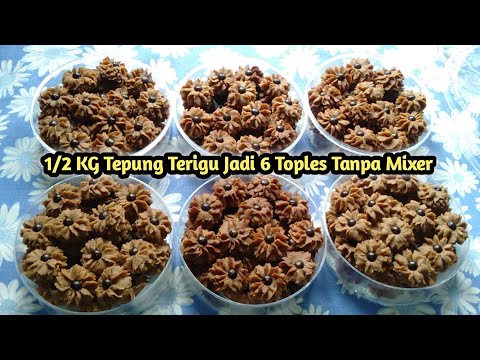 Resep Kue Semprit Coklat 1 2 Kg Terigu