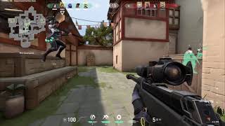 [VALORANT] operator quick scope collat double kill point blank