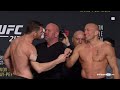 UFC 217 weigh-ins and face-offs: Bisping v GSP