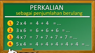 Belajar Matematika Kelas 2 SD: Perkalian | Pelajaran Matematika & Belajar Kelas 2 Lengkap