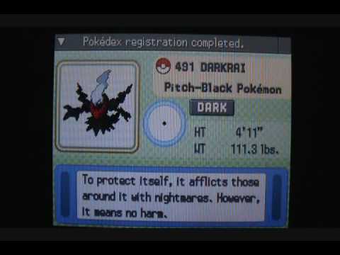 Darkrai  Pokédex