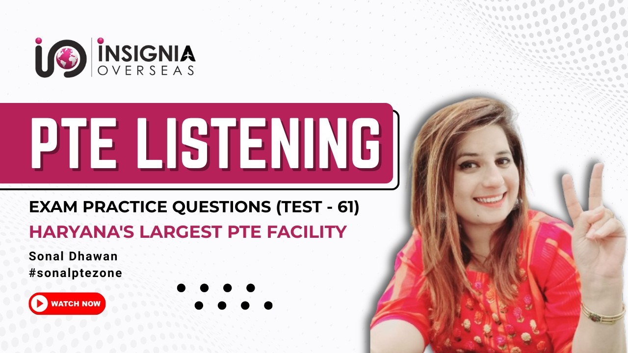 Пробный тест PTE по аудированию | Пробный тест PTE по аудированию | PTE Аудирование 2026 #insigni...