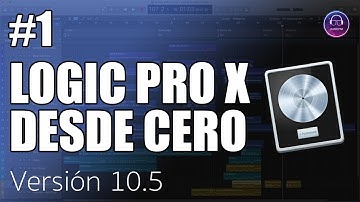 LOGIC PRO X DESDE CERO #1 Cómo crear un Proyecto - Funciones Básicas [Parte 1]