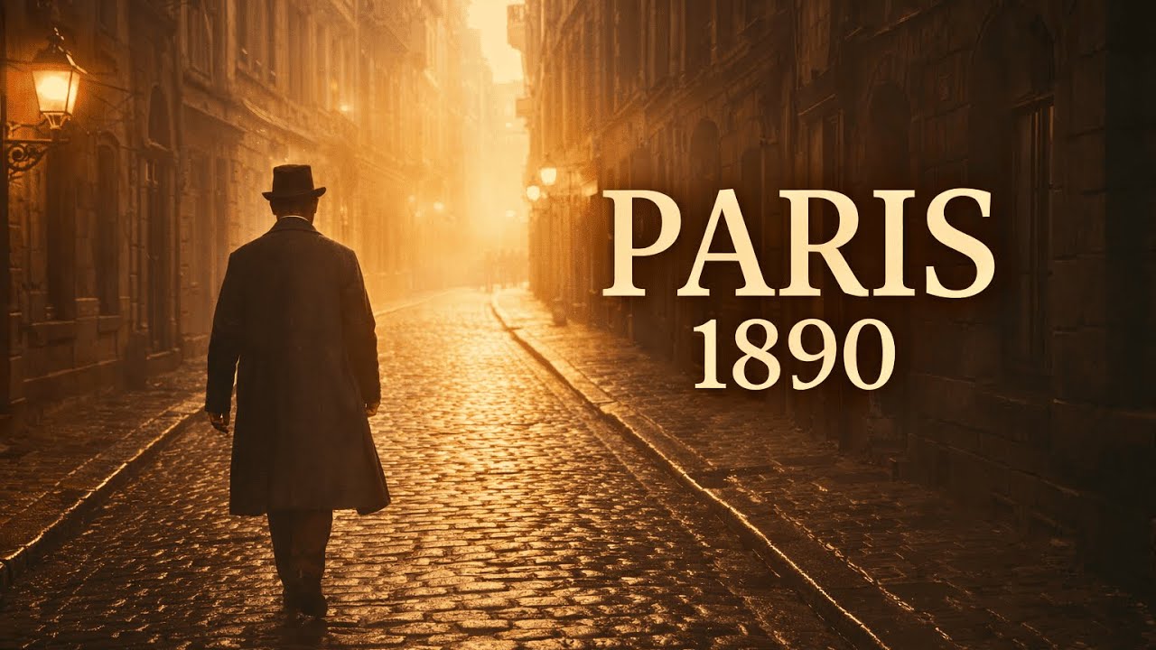 An Ordinary Morning in Paris (1890) | AI Reconstruction