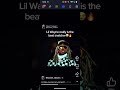 LIL WAYNE TOOK HIS BEAT!!!🤯 #shorts #lilwayne #manonthemoon