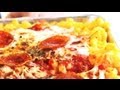 How to Make Macaroni Pizza