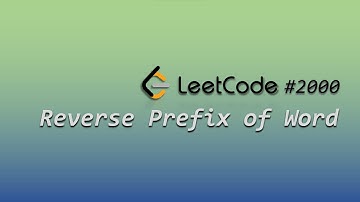 Leetcode #2000. Reverse Prefix of Word - Two Pointers