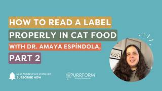 How To Read Cat Food Labels Properly | Part 2