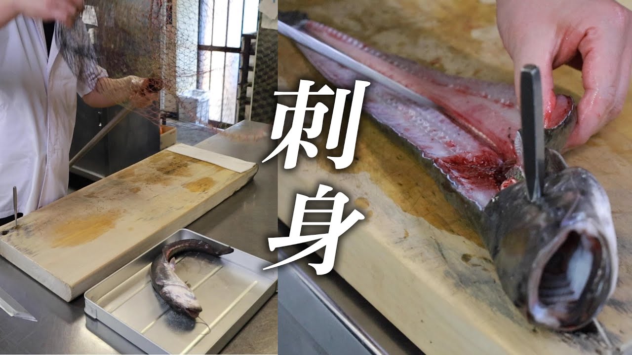 生きたすっぽんをその場でズドン！これが日本の食文化じゃ