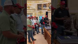 Reflecting pool workers INVITED TO OVAL OFFICE #foxnews #news #us #fox