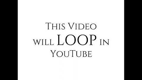 Loop Video in YouTube  #Loop #Test