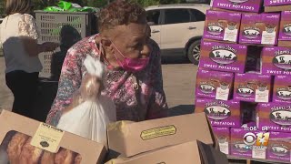 North Texas Food Bank hands out 12,000 pounds of food