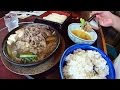 【めし動画】 味の民芸　「ボリュームすき焼き定食」を食べるだけの動画