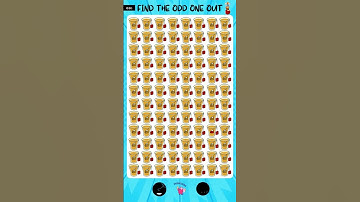 Find the odd one emoji😵😵Easy puzzle riddle|can you find odd one out emoji|#puzzle #challenge#shorts