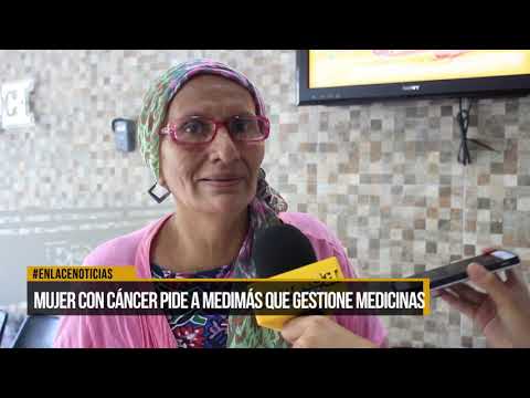 Mujer con cáncer pide a Medimas que gestione medicinas