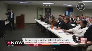 Businesses prepare for active shooter scenario