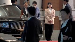 Imperial Visit to Fukushima: Their Majesties & Princess Aiko Motorcade Returning to Tokyo Station