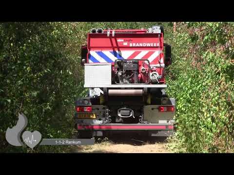 Brandweer met spoed bij bosbrand in Renkum
