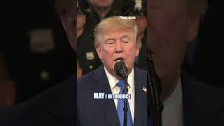 Trump acknowledges family of child killed by stray bullet during speech