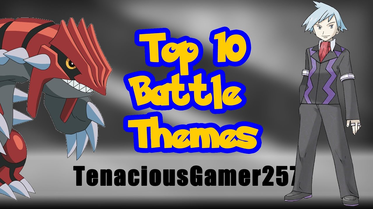 Top 10 Pokemon Battle Themes YouTube