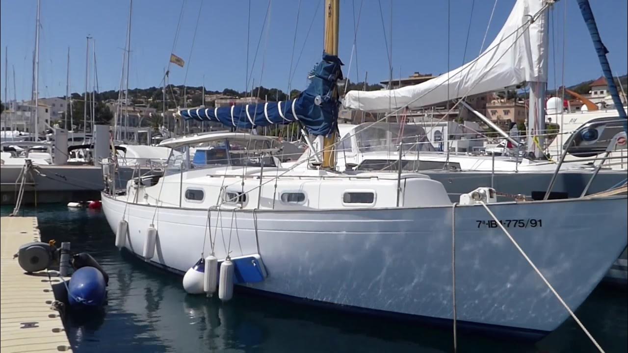 Sailing Yacht 35ft for sale on Mallorca for 17.000€ - YouTube