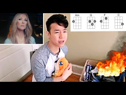 Céline Dion - Ashes | Ukulele Cover + Chords & Tutorial
