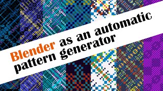 Generate seamless textures in Blender automatically