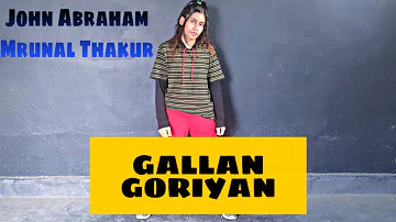 GALLAN GORIYAN DANCE VIDEO | JOHN ABRAHAM, MRUNAL THAKUR | DHVANI BHANUSHALI, TAZ | T-SERIES