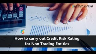 How To Carry Out Credit Risk Rating For Non Trading Entities