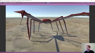 Unity game development - procedural animation tutorial - Twitch stream