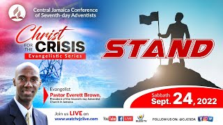 Sabb., Sept. 24, 2022 | CJC Online Church | Christ for the Crisis | Pastor Everett Brown |  9:15 AM