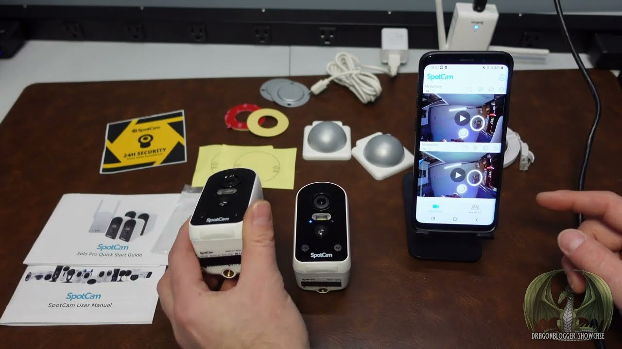 Unboxing and Showing SpotCam Solo Pro 2.5k Security Camera - YouTube