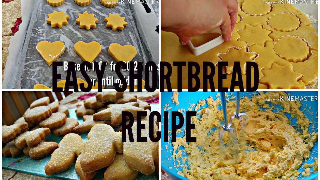 EASY AND FUN SHORTBREAD RECIPE | Simply Everything - YouTube