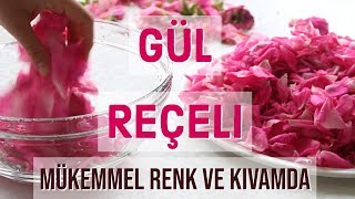 Gül Reçeli 🌹 Püf Noktalarıyla Mükemmel Renk Ve Kıvam