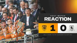 Hull City 1-0 Middlesbrough | Sergej Jakirović's Post Match Reaction | Sky Bet Championship Play Of